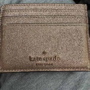 Kate Spade Glitter Card Holder